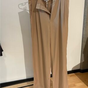 Reformation Beige Trousers